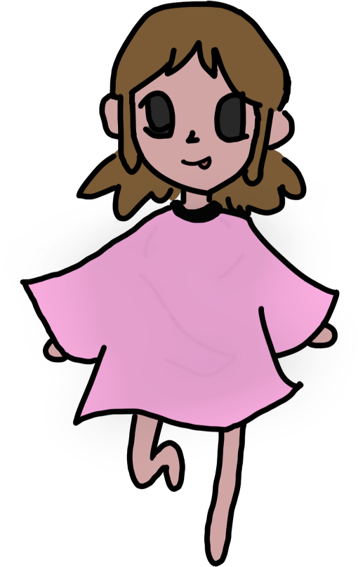 Aunt Jenna, a friendly cartoon artist